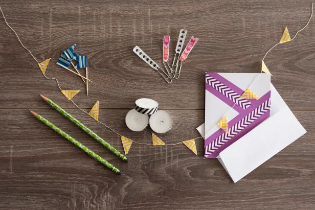 3 Easy Washi Tape Crafts